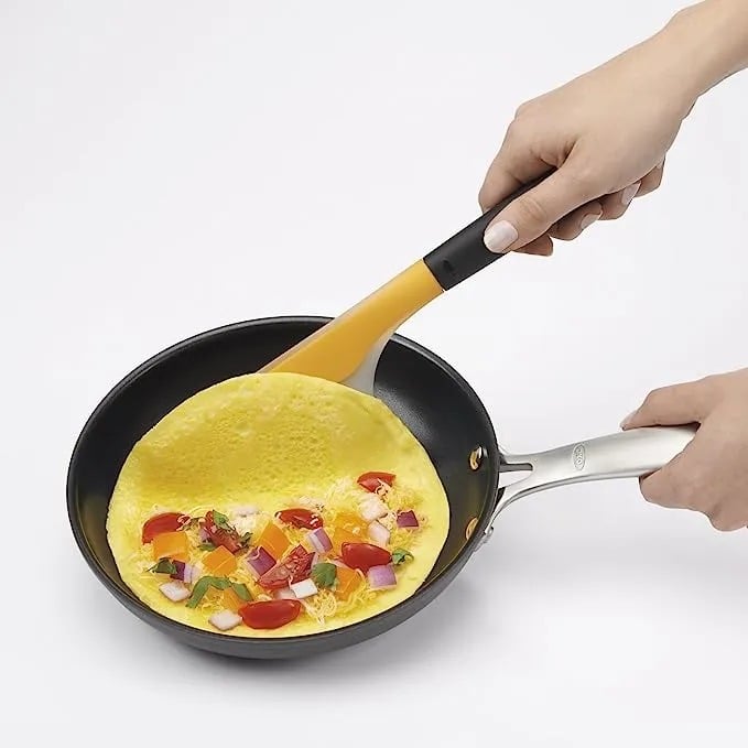Лопатка кухонна Oxo Good Grips для омлету жовта (11282700) - фото 2