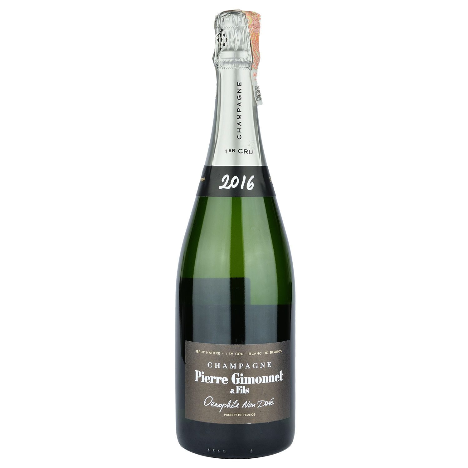Шампанське Pierre Gimonnet&Fils Brut Nature Oenophile 2016, біле, нон-дозаж, 0,75 л (W5618) - фото 1