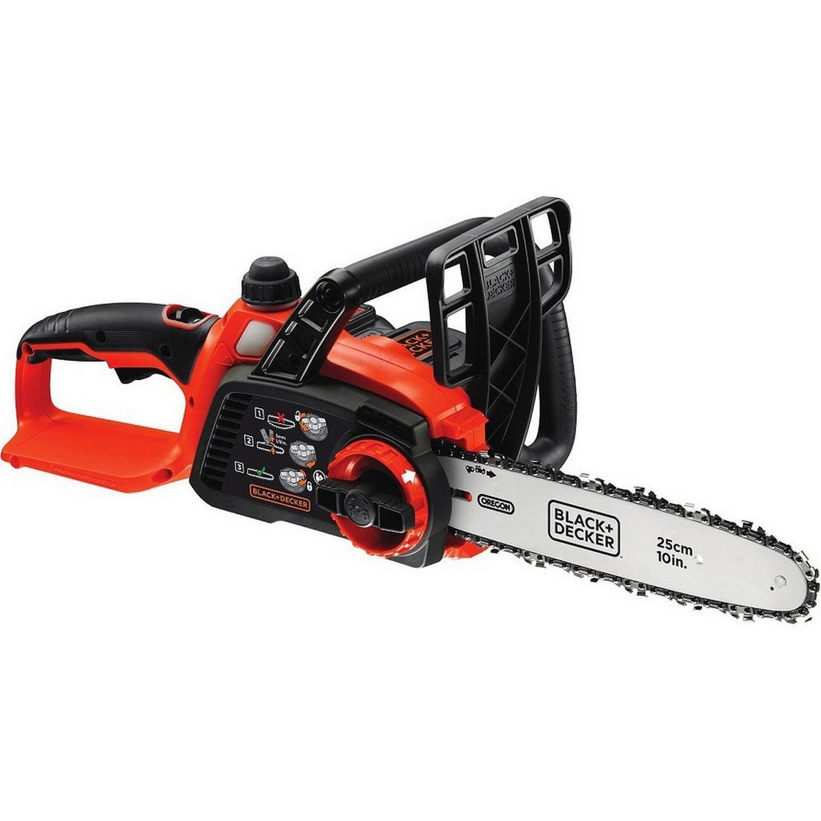 Пила цепная Black+Decker аккумуляторная (GKC1825L20-QW) - фото 1