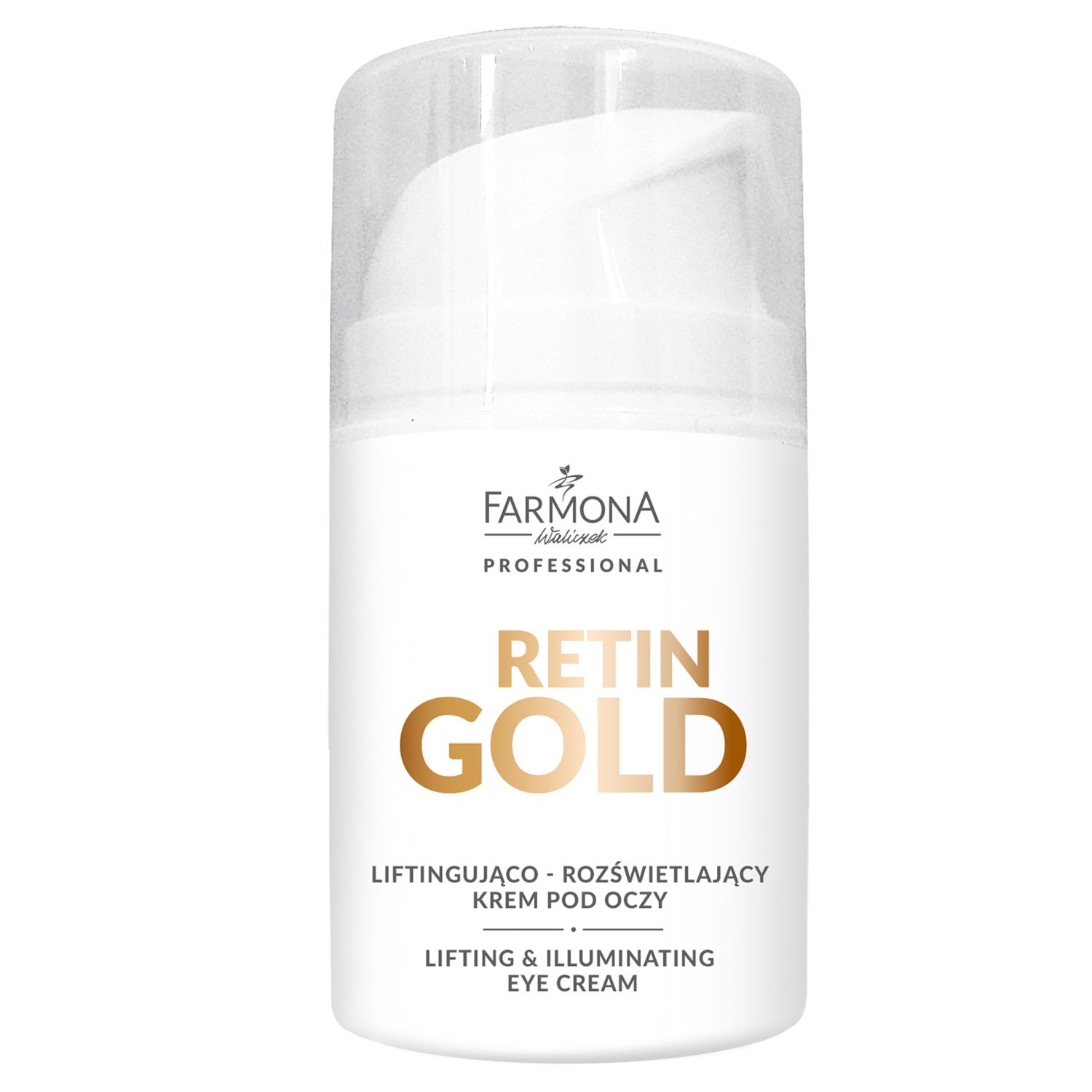 Крем Farmona Professional Retin Gold для кожи вокруг глаз, лифтинг, 50 мл - фото 1
