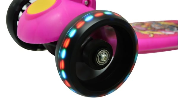 Самокат Daddychild 009T-Pink, с подсветкой колес, розовый (HD-009T-Pink) - фото 5