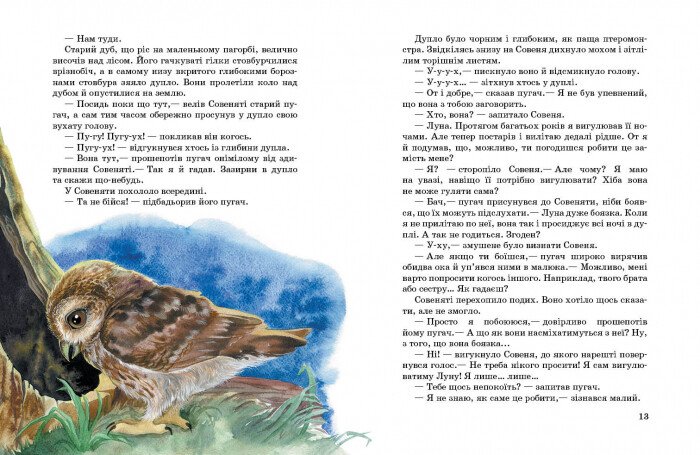 Акварельні історії. Совеня, яке водило на прогулянки луну - Єва Сольська (С1290001У) - фото 3