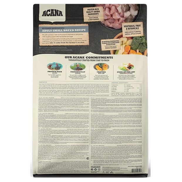Сухий корм для собак дрібних порід Acana Adult Small Breed Recipe, 2 кг - фото 3