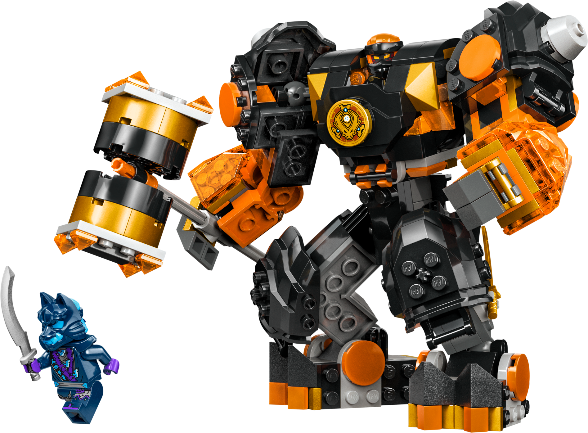 Конструктор LEGO Ninjago Робот земної стихії Коула 235 деталі (71806) - фото 2