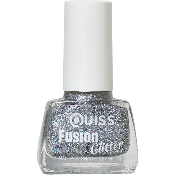 Лак для ногтей Quiss Fusion Glitter тон 08, 6 г - фото 1