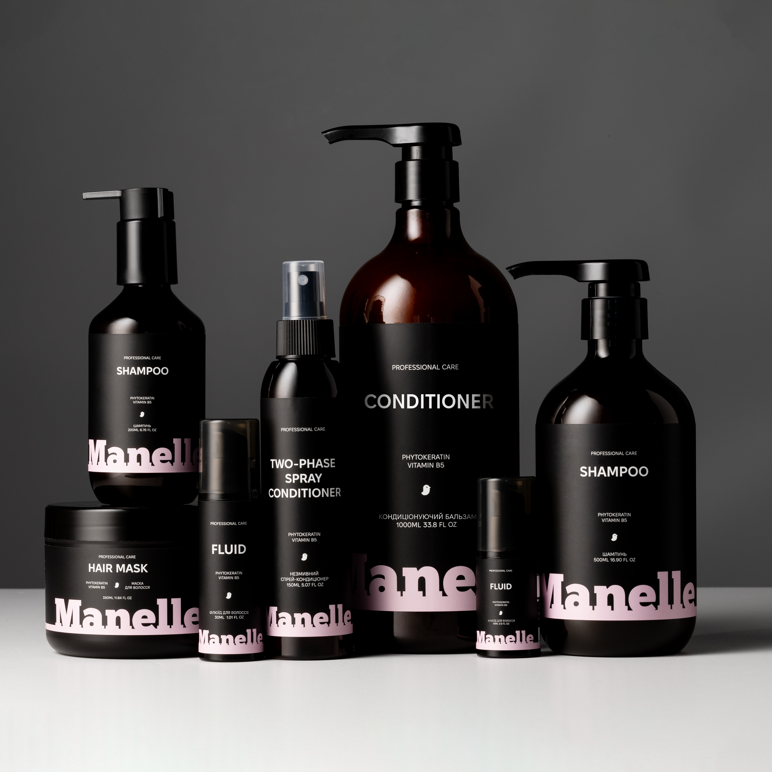 Комплексний набір для волосся Manelle Professional care Phytokeratin vitamin B5 - фото 5