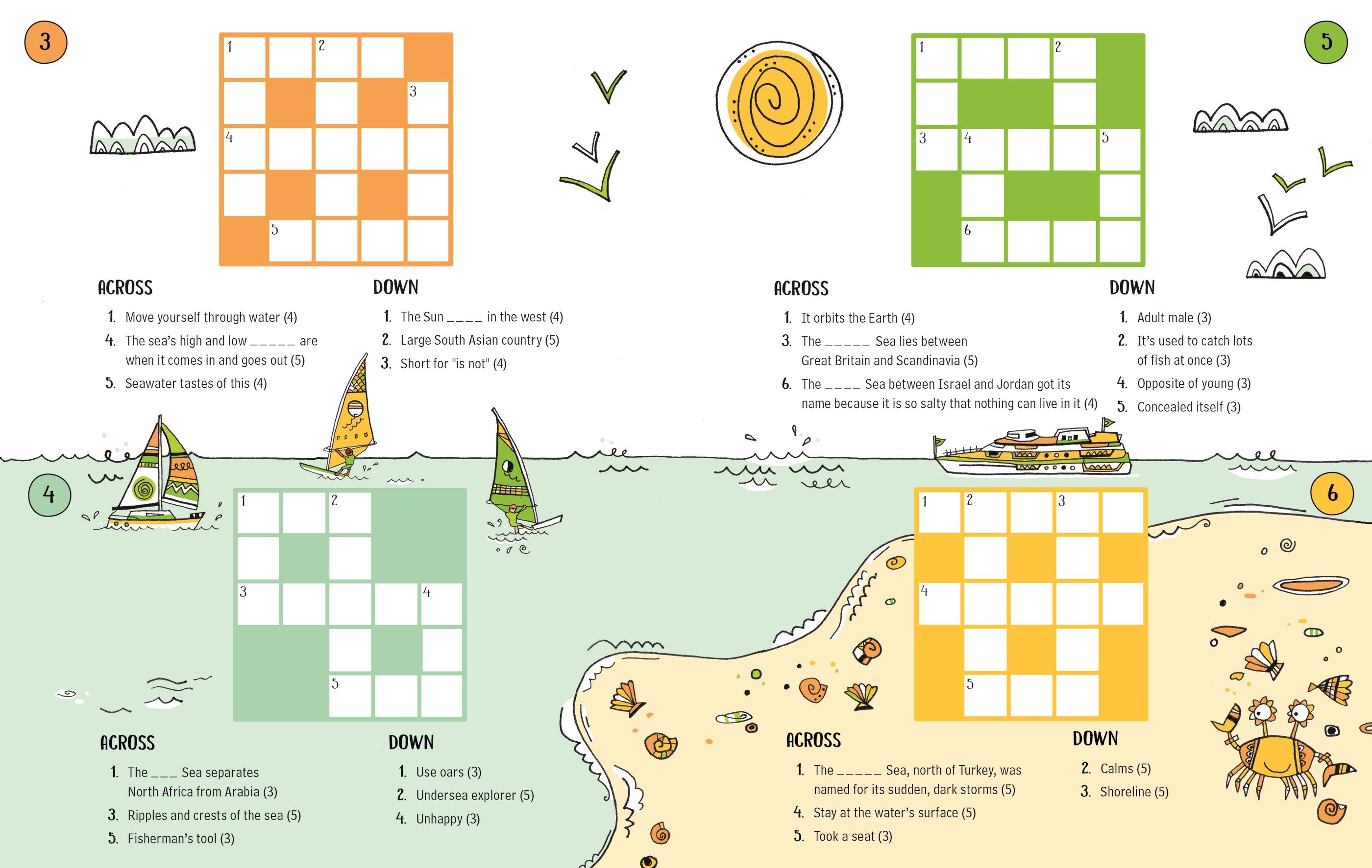 100 Children's Crosswords: Planet Earth - Phillip Clarke, англ. язык (9781474996129) - фото 2