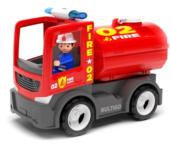 Игрушка MultiGO Пожарная автоцистерна (27282) - фото 2