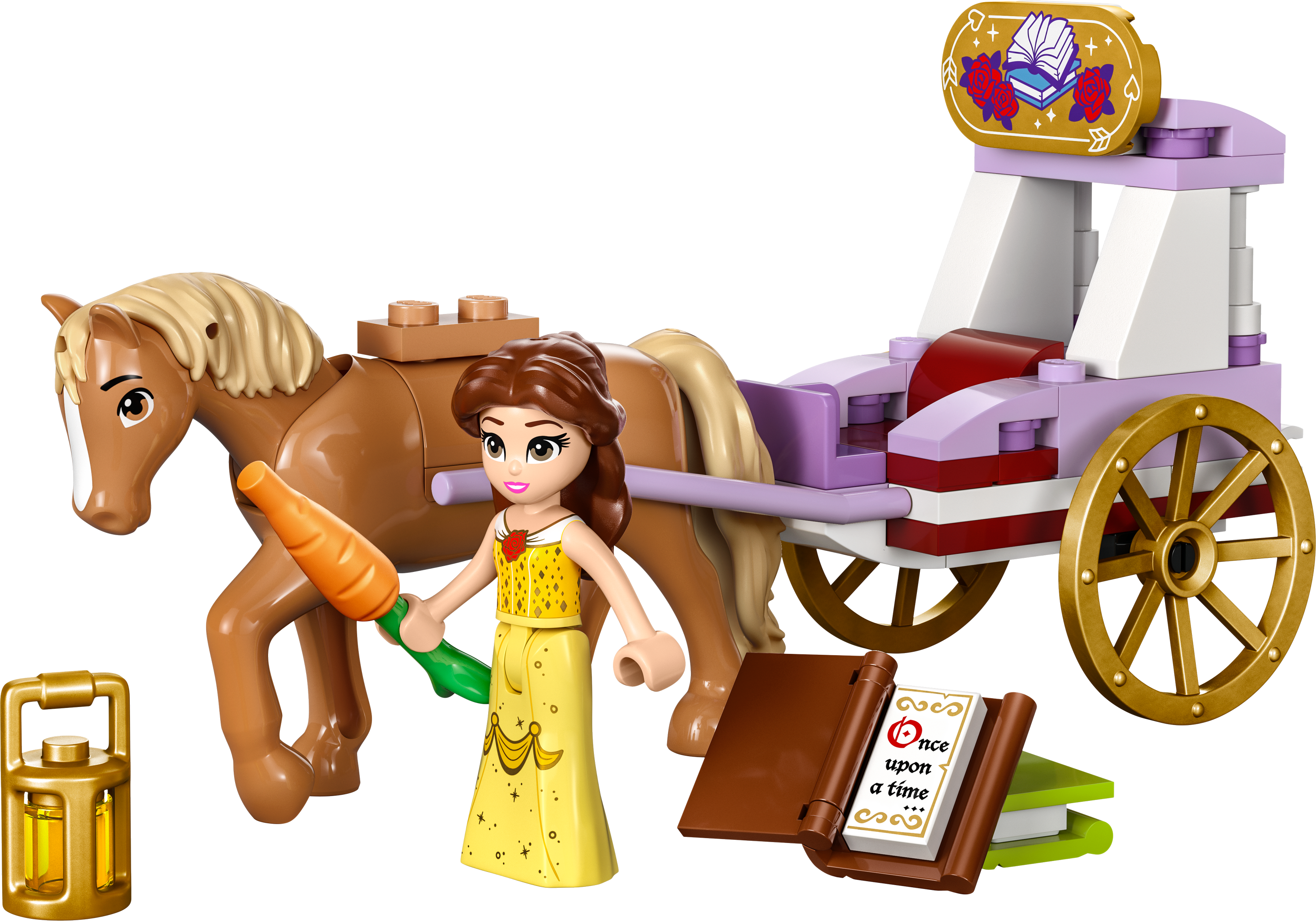 Конструктор LEGO Disney Princess Казкова карета Белль 62 деталі (43233) - фото 2
