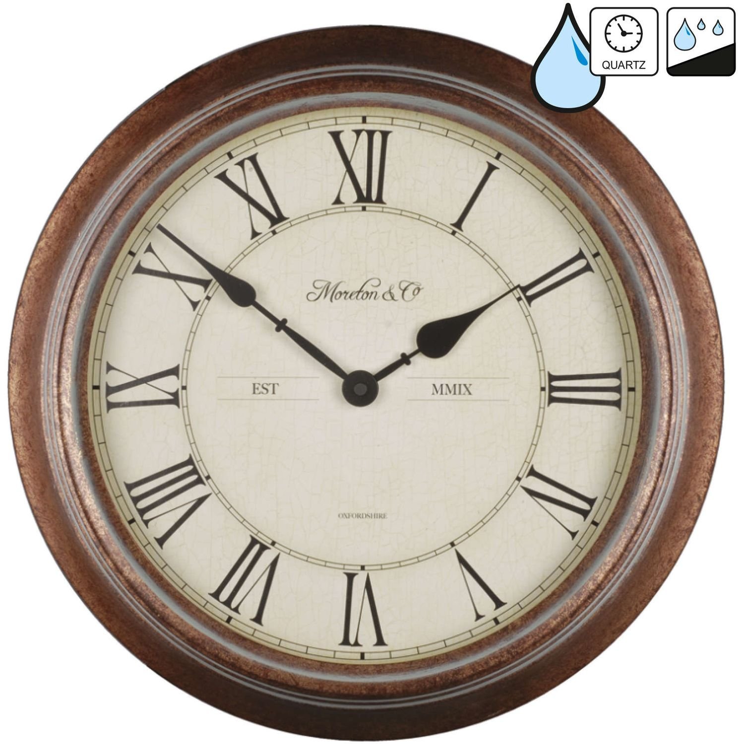 Часы настенные Technoline WT7006 Brown (WT7006) - фото 2