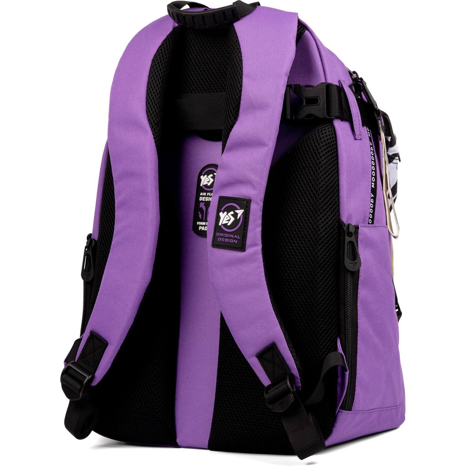 Рюкзак та сумка на пояс Yes TS-61-M Moody, фіолетовий (559476) - фото 3