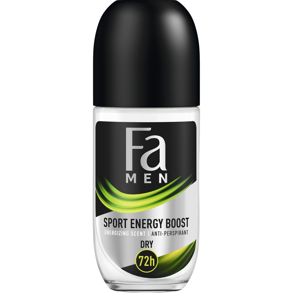 Набір Boost Your Power: Гель для душу Fa Men Sport Energy Boost 250 мл + Роликовий антиперспірант Fa Men Sport Energy Boost 50 мл​ - фото 3