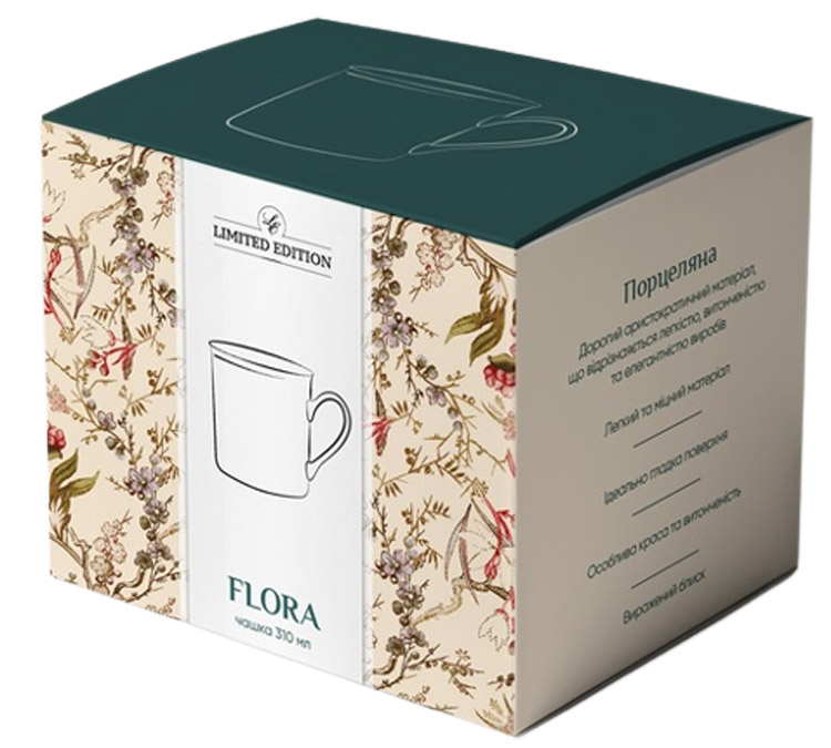 Чашка Limited Edition Flora, 310 мл, бежевий (12785-131111JGL) - фото 2