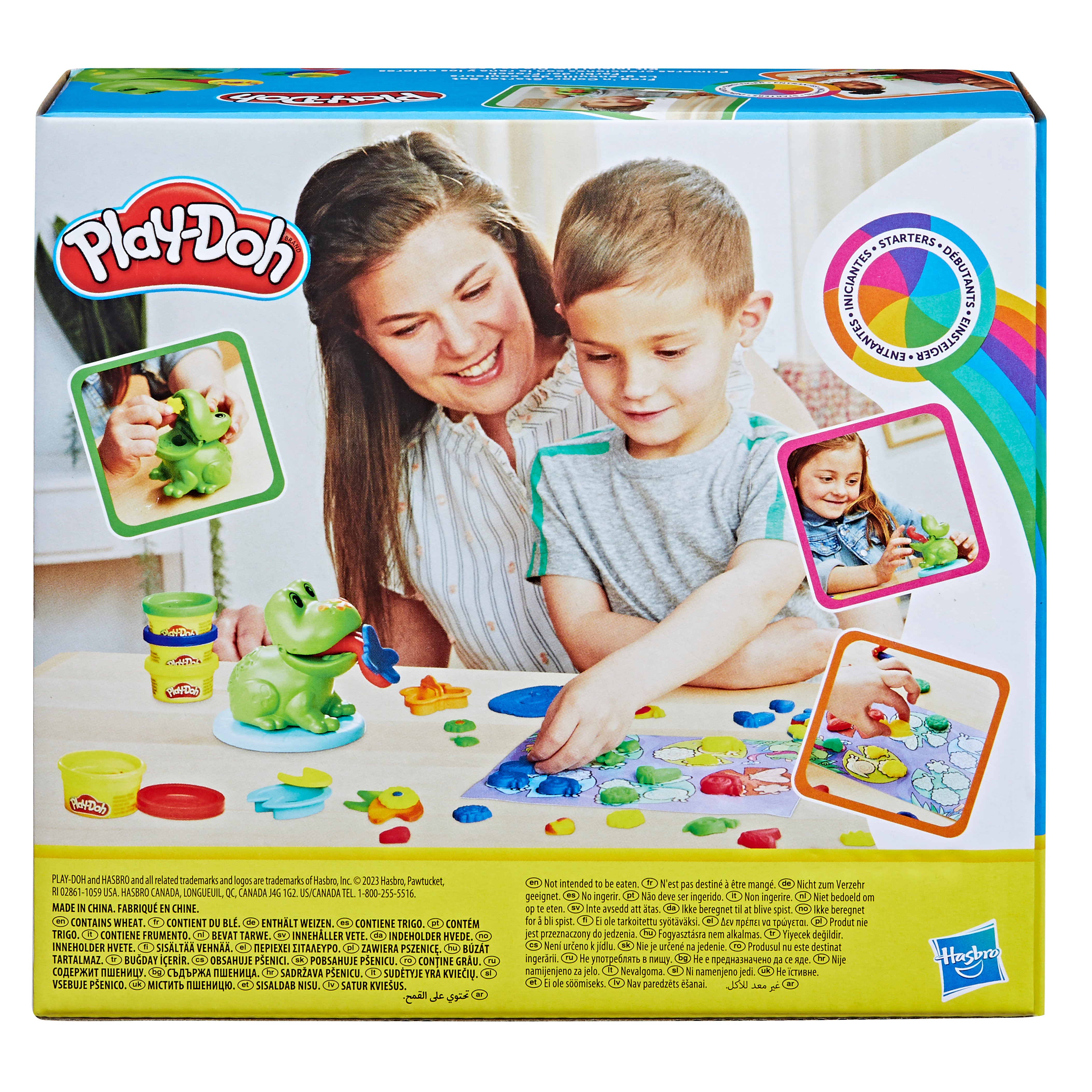 Набор для творчества с пластилином Play-Doh Лягушка и цвета (F6926) - фото 4
