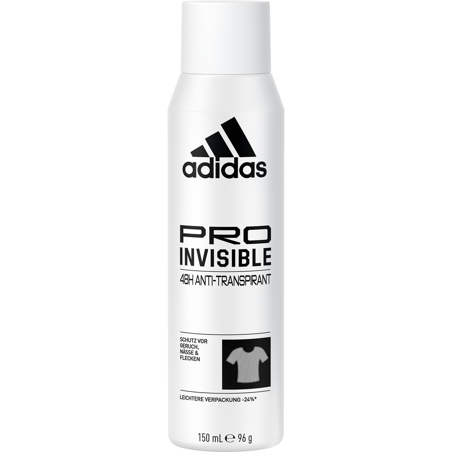 Дезодорант-антиперспирант Adidas Pro Invisible 48h, 150 мл - фото 1