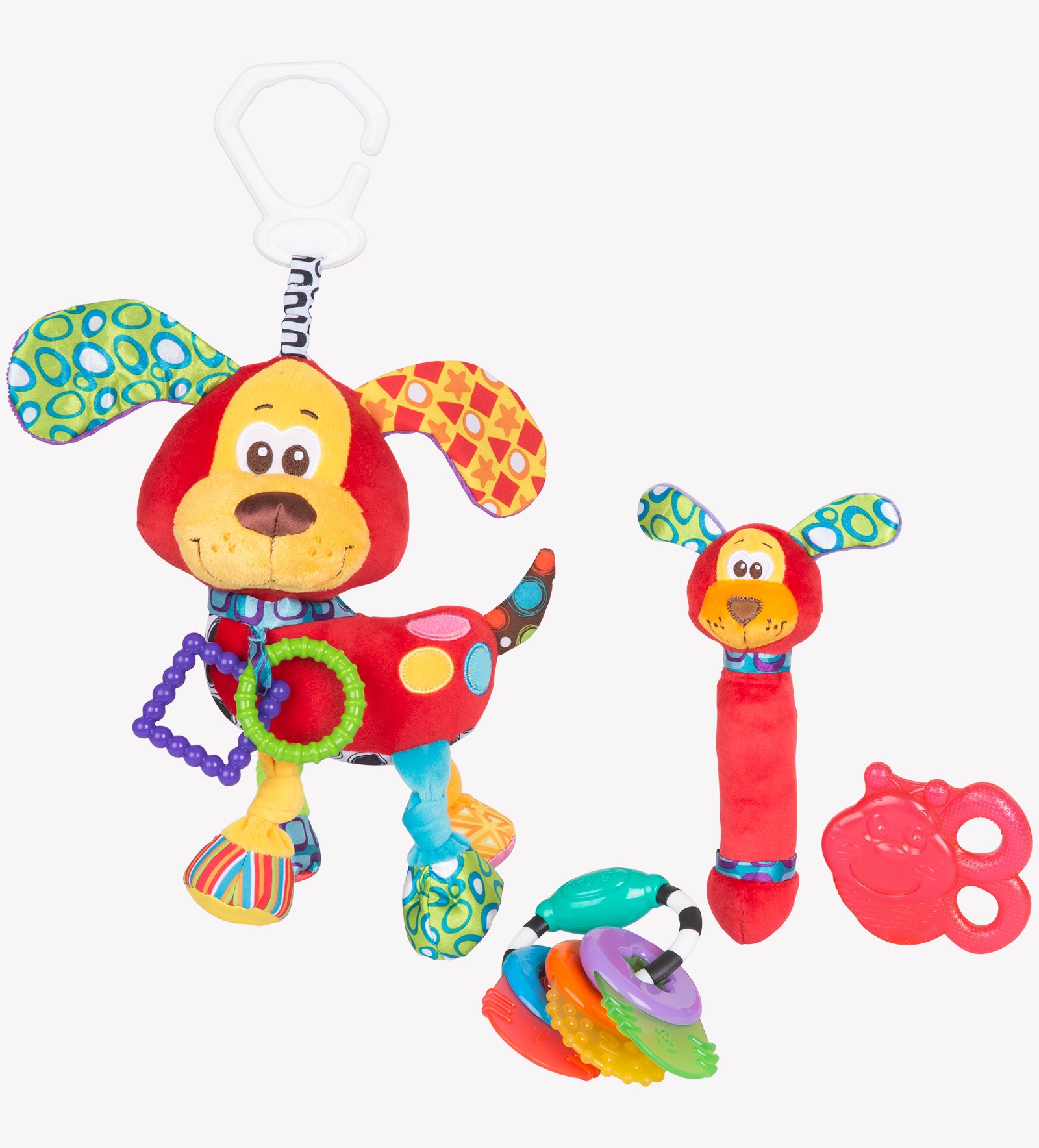 Подарунковий набір PlayGro Цуценя, з брязкальцями і прорізувачамми (25246) - фото 2