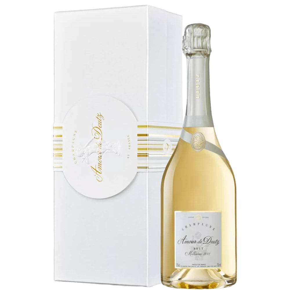 Шампанское Amour de Deutz 2011, белое, брют, в подарочной упаковке, 0,75 л - фото 1