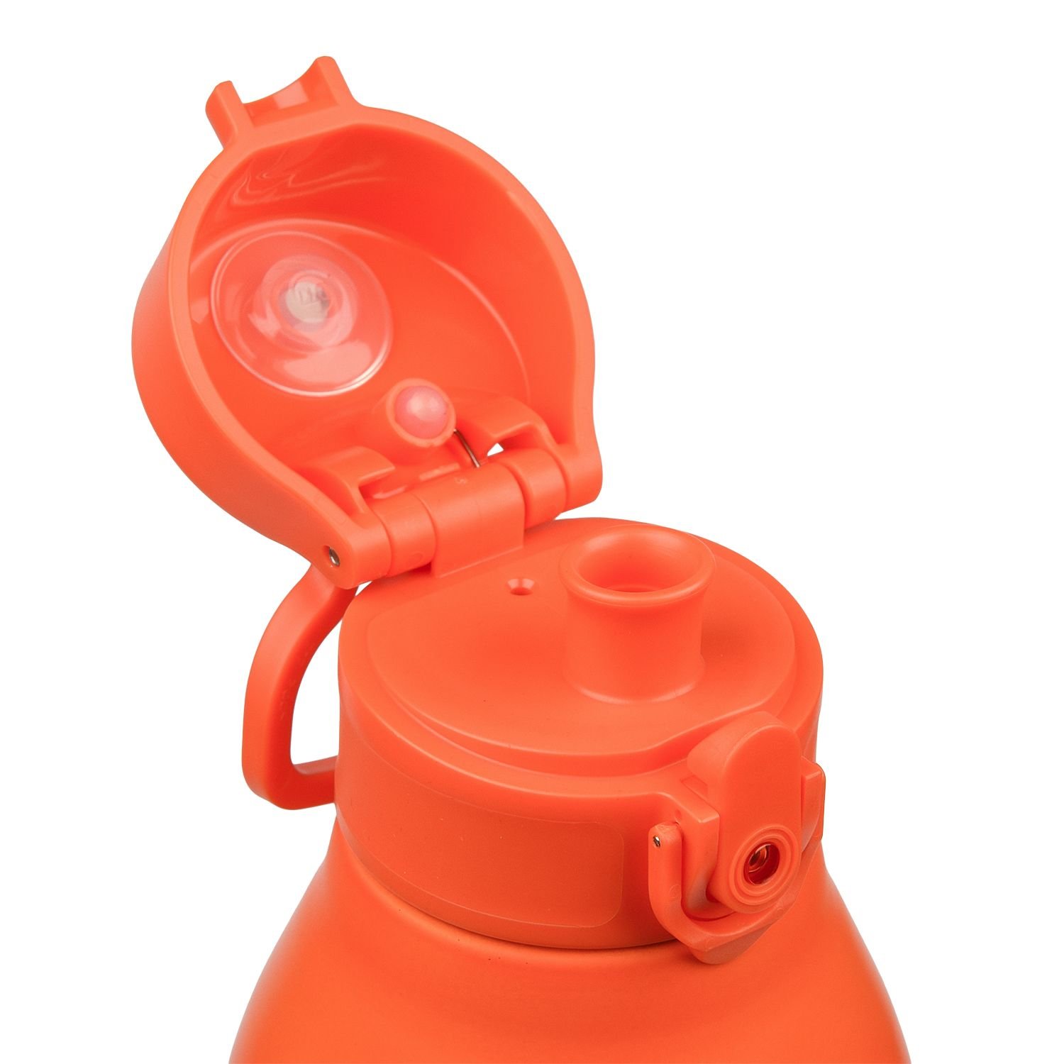 Термобутылка Uzspace Iron Gradient 600 мл оранжевый с красным (4203) - фото 2
