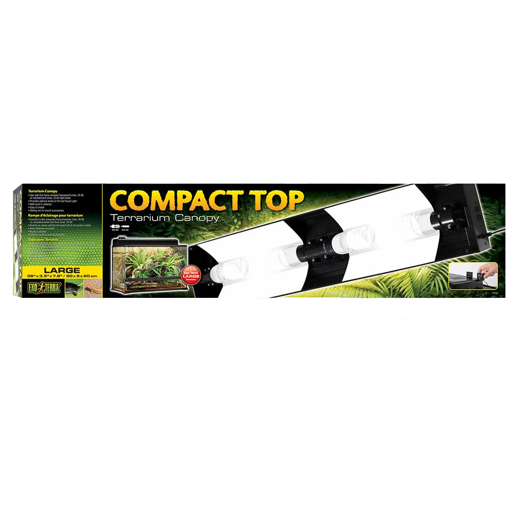 Світильник Exo Terra Compact Top для тераріума, E27, 90x9x20 см - фото 2