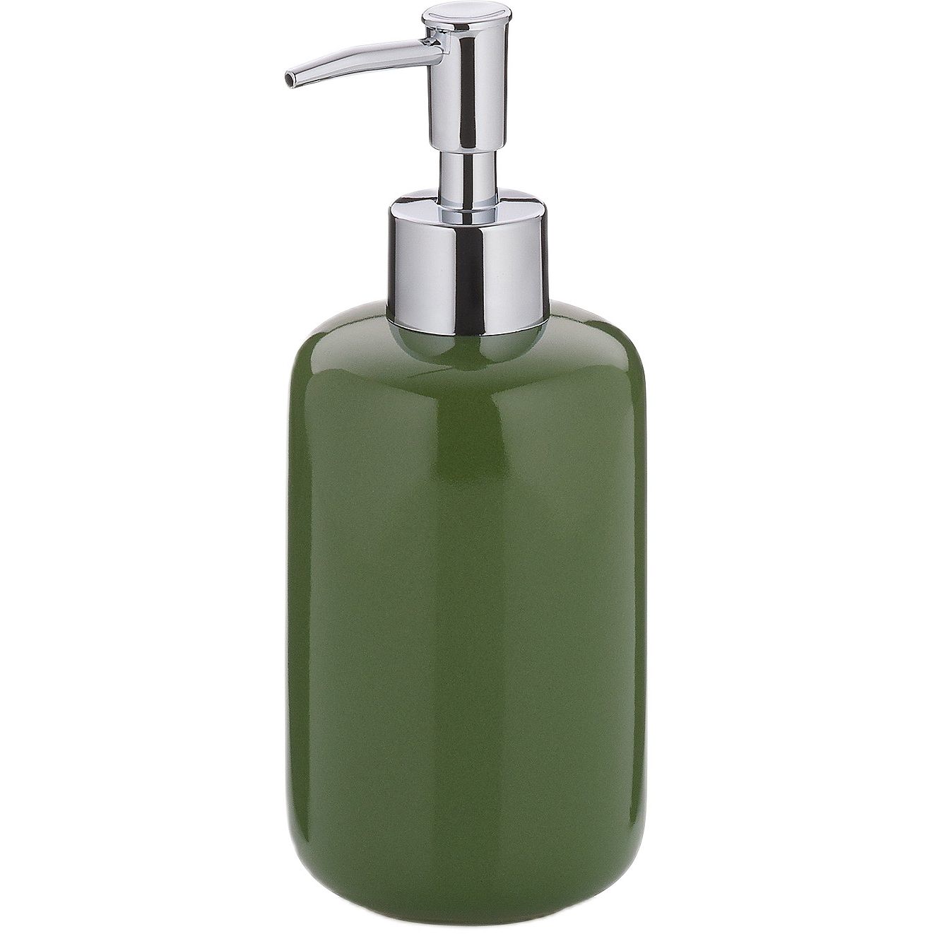 Дозатор для мыла Kela Isabella 400 мл зеленые листья (22007) - фото 1