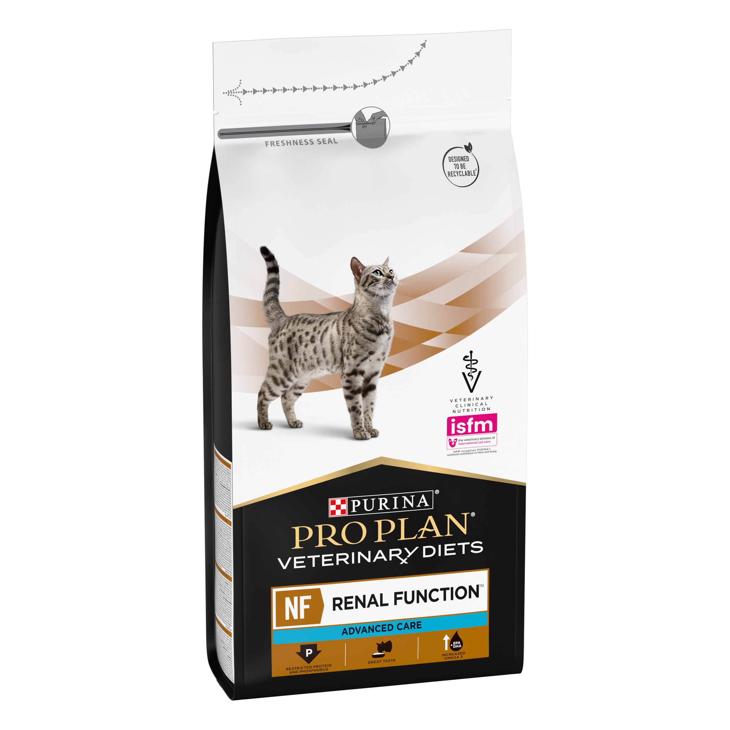 Сухой корм для котов при заболеваниях почек Purina Pro Plan Veterinary Diets NF Renal Function, 1,5 кг (12382830) - фото 3