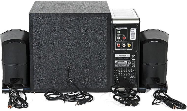 Комп'ютерна акустика Microlab FC-550 2.1 Black - фото 4