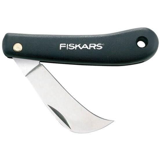 Нож садовый для прививания Fiskars K62, изогнутый, 17 см (1001623) - фото 2