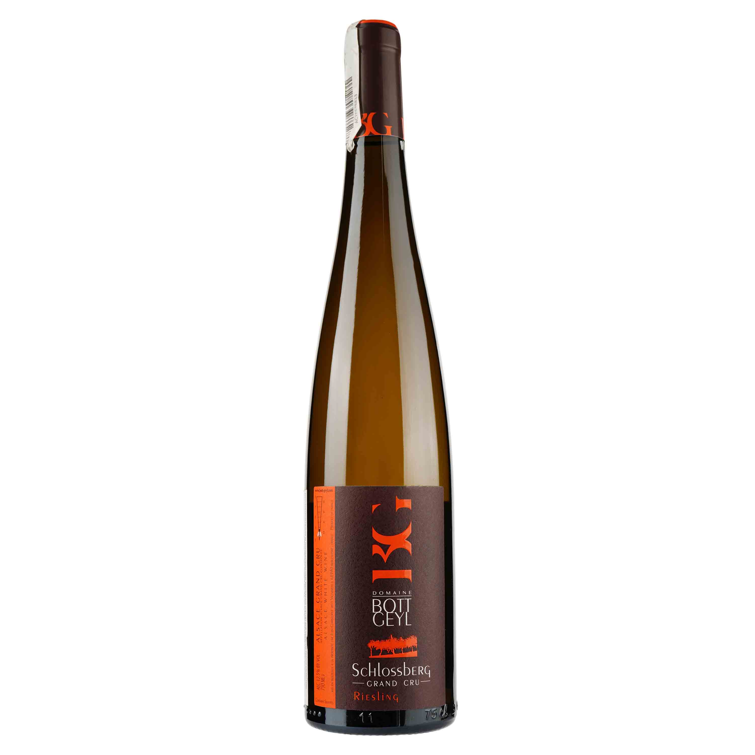 Вино Domaine Bott-Geyl Riesling Gran Cru Schlossberg 2016 AOC, 12,5%, 0,75 л (517626) - фото 1