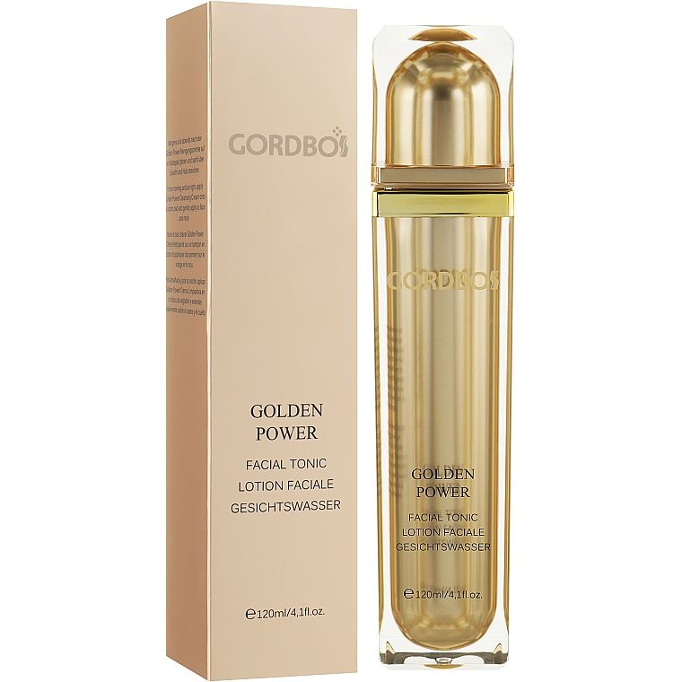 Тоник для лица Gordbos Golden Power Facial Tonic, 120 мл - фото 1