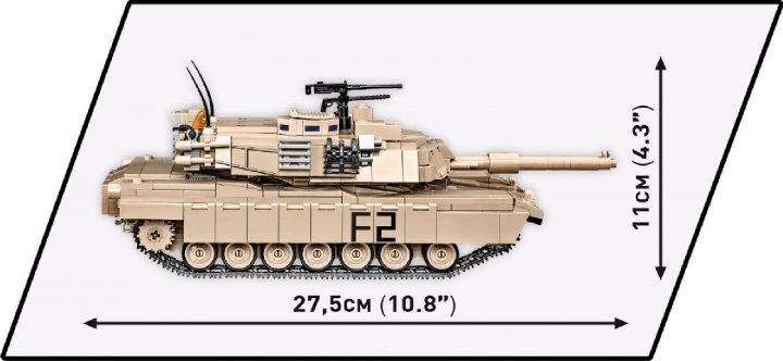 Конструктор Cobi Танк M1A2 Abrams, масштаб 1:35, 975 деталей (COBI-2622) - фото 9