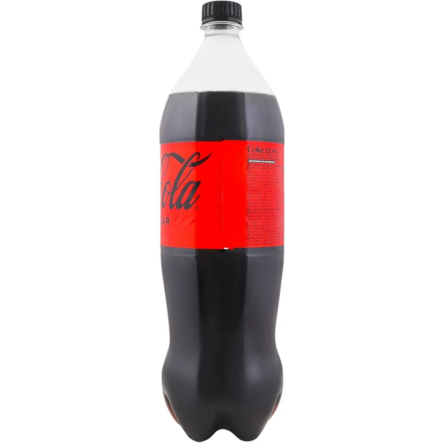 Напій безалкогольний Coca-Cola Zero, сильногазований, 1.5 л - фото 3