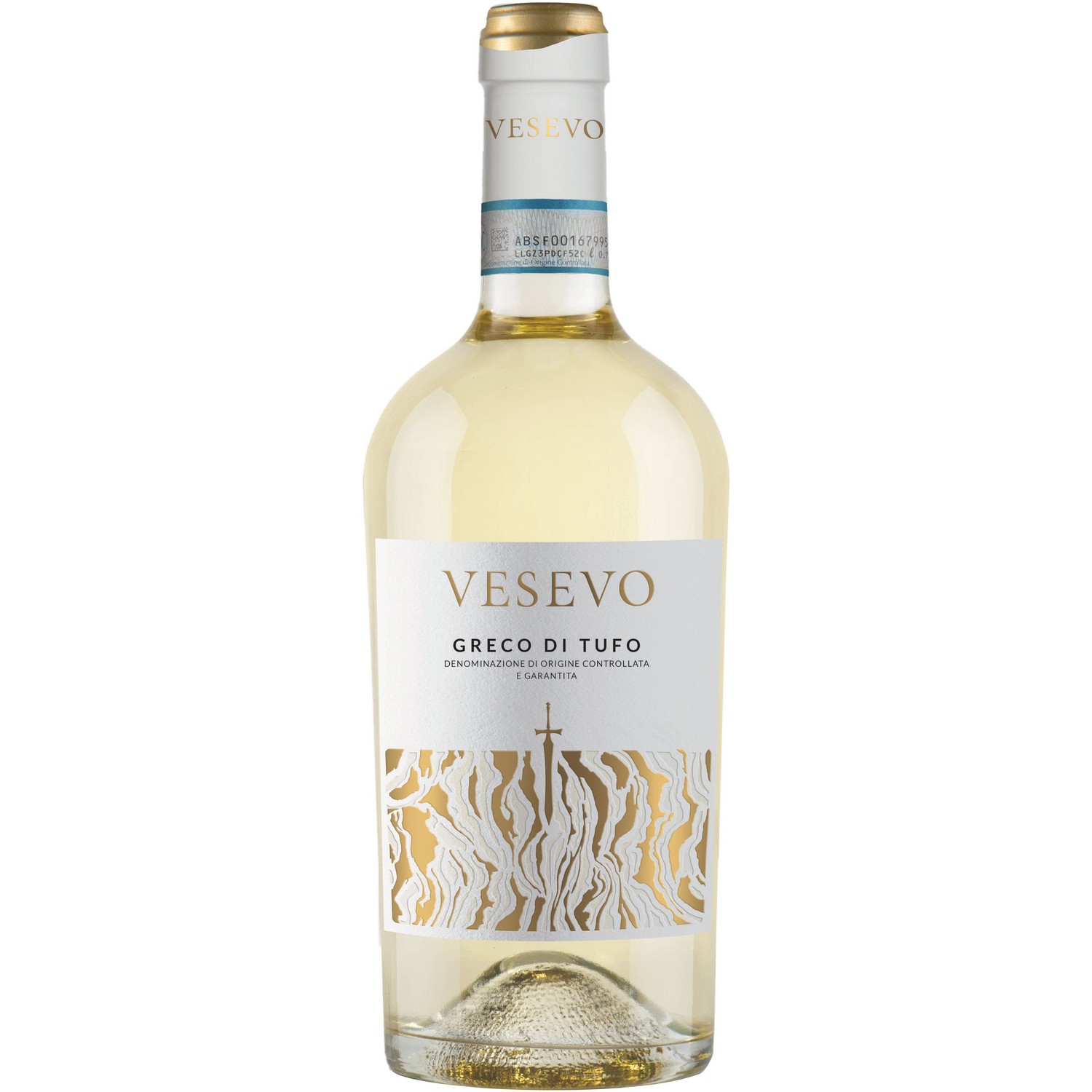 Вино Vesevo Greco Di Tufo, біле, сухе, 12,5%, 0,75 л - фото 1