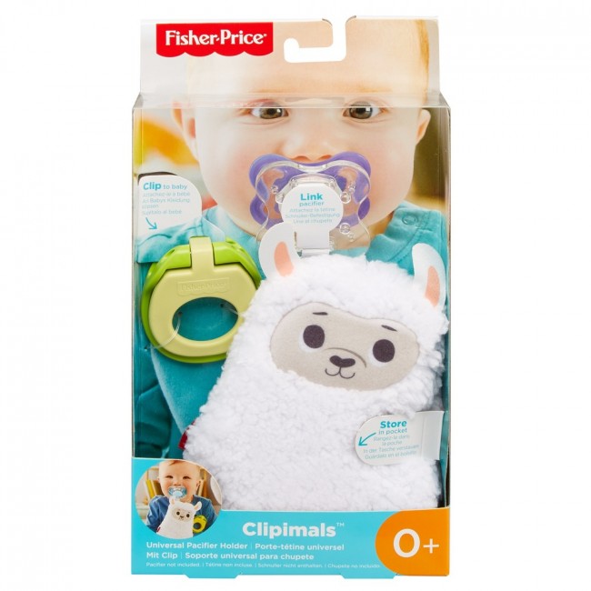 Игрушка-держатель для соски Fisher-Price Лама (GNP46) - фото 2