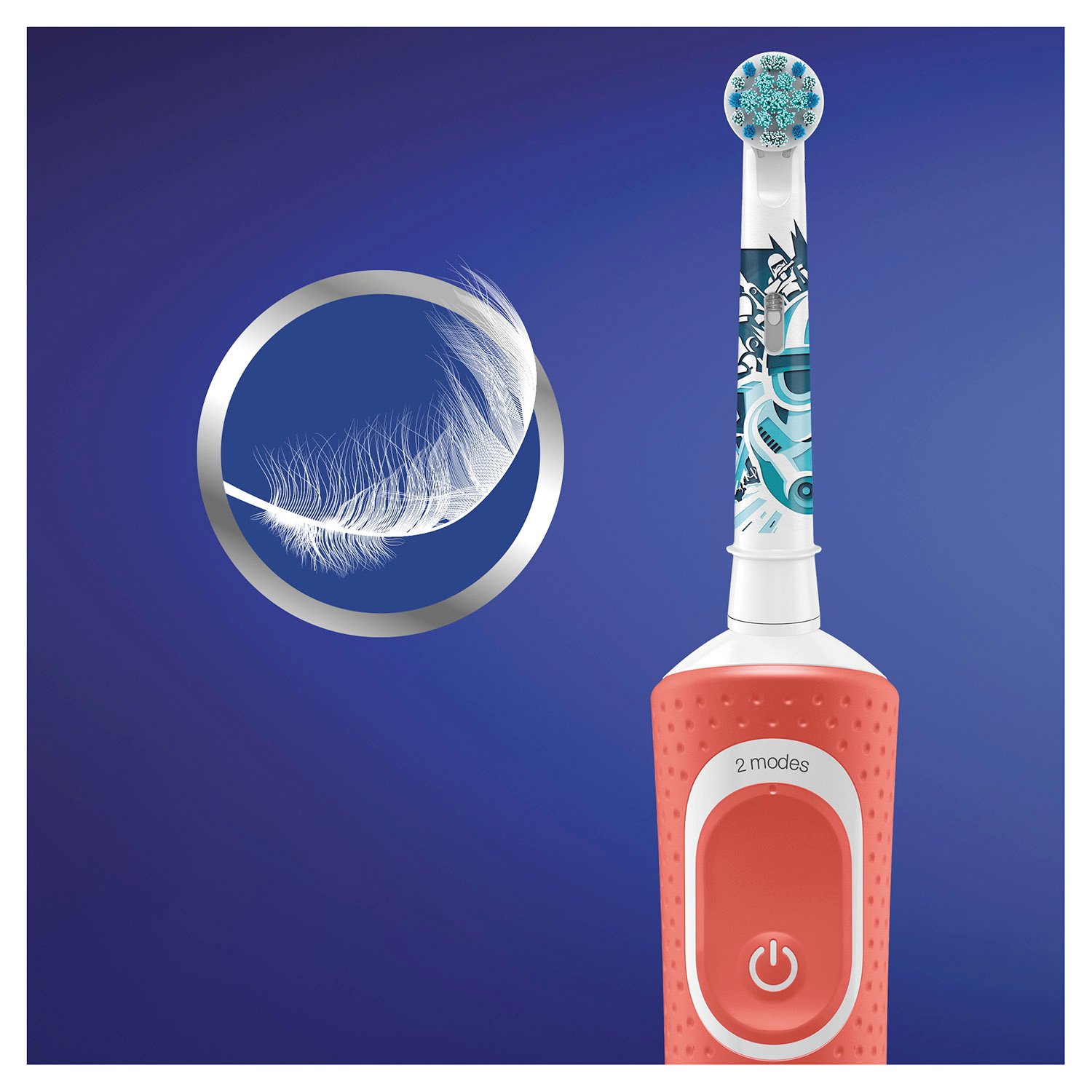 Детская электрическая зубная щетка Oral-B Kids Звездные Войны с футляром - фото 4
