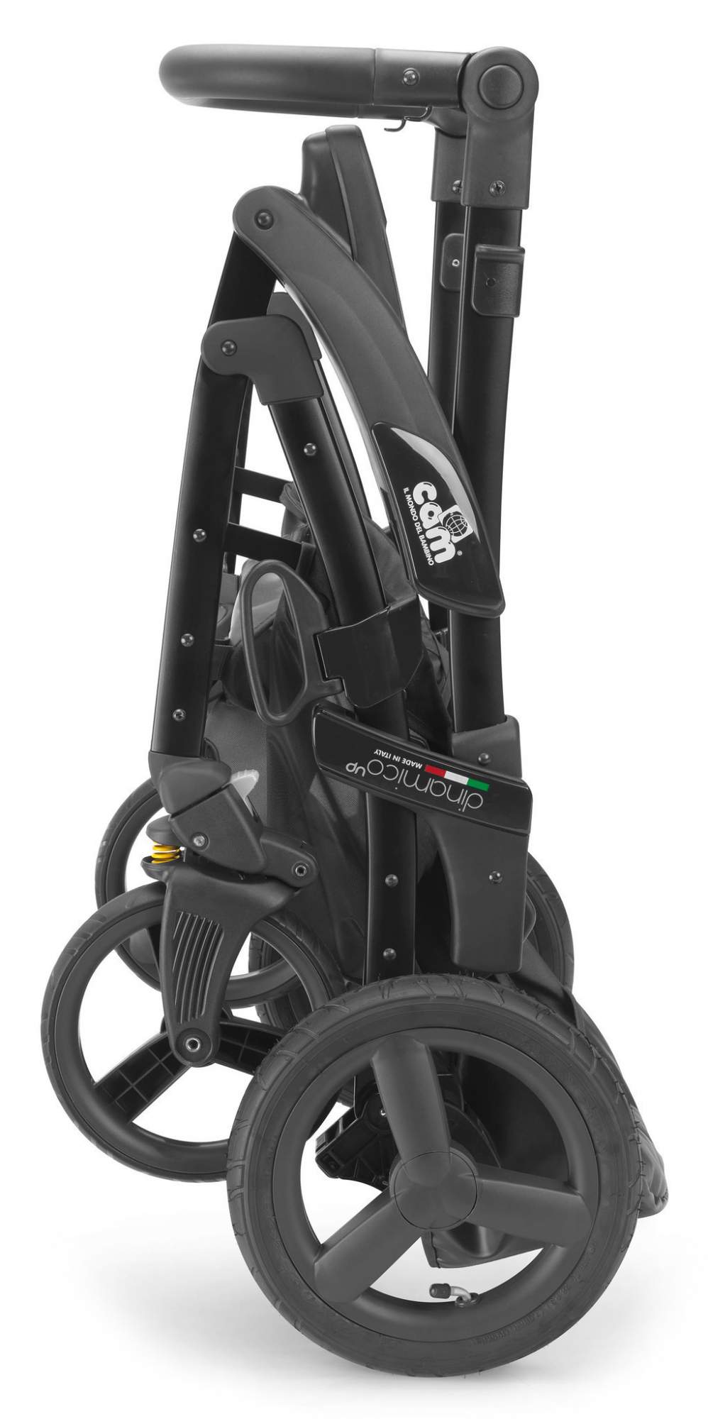 Универсальная коляска 3 в 1 CAM Dinamico Smart черная (897025/T913) - фото 6