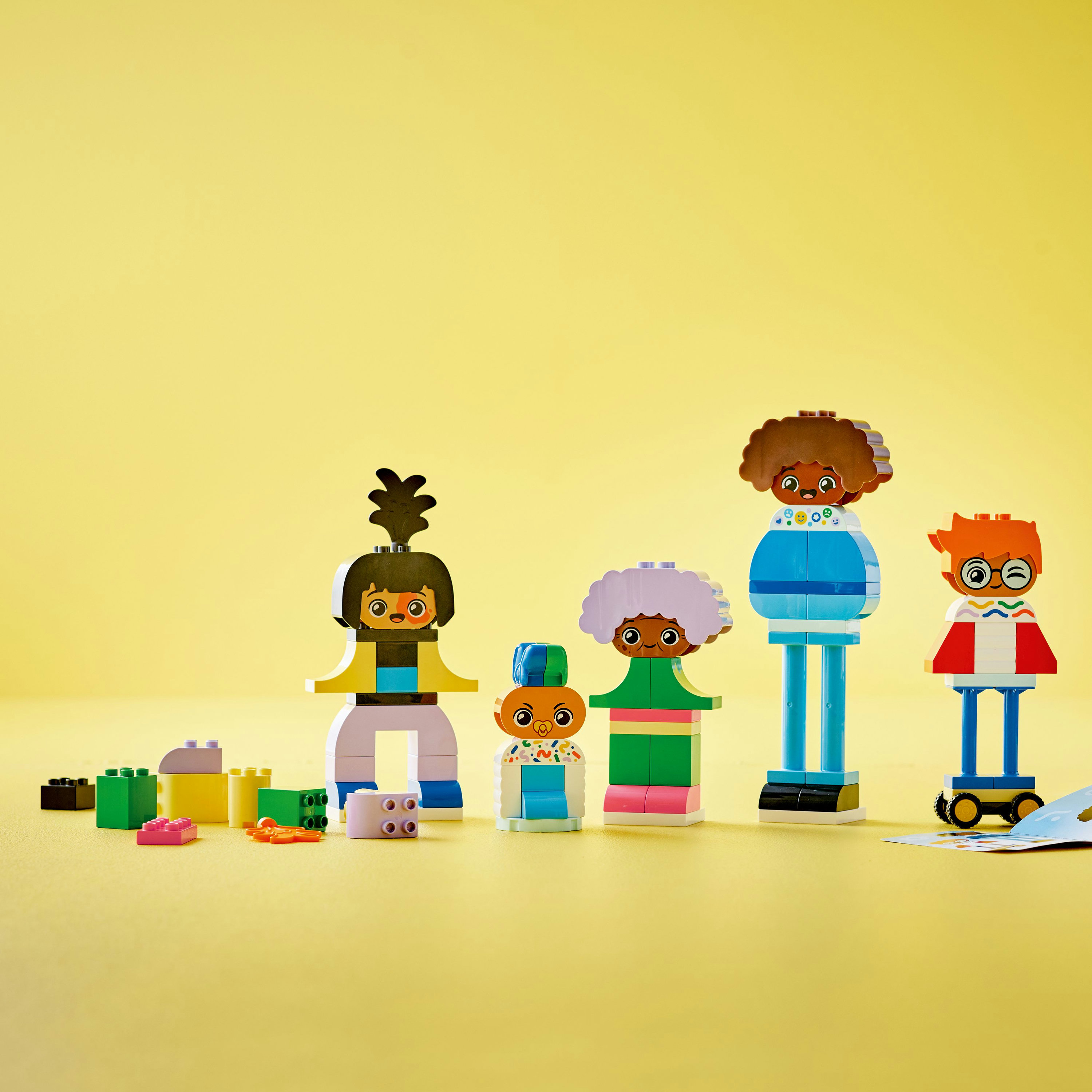 Конструктор LEGO DUPLO Конструктор людей с сильными эмоциями 71 деталь (10423) - фото 5
