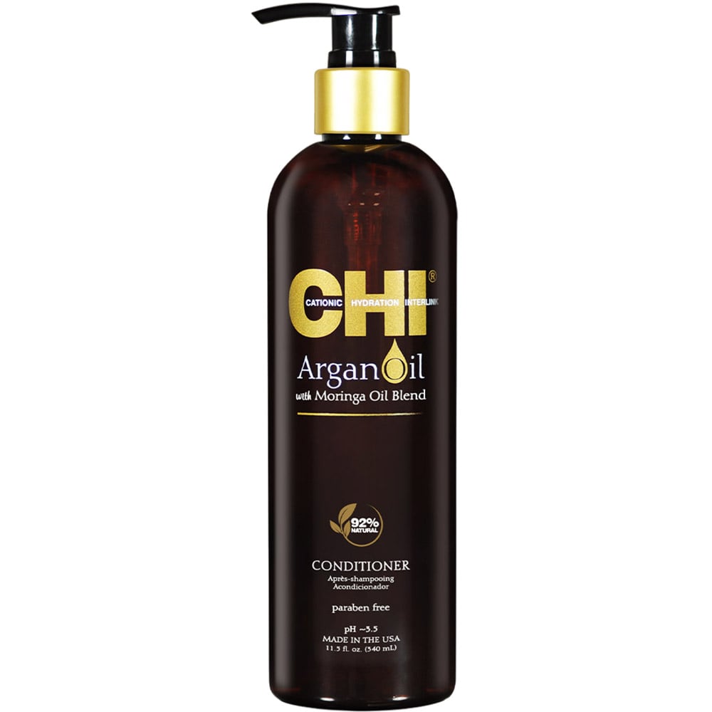 Відновлювальний кондиціонер для волосся CHI Argan Oil plus Moringa Oil Blend, 340 мл - фото 1