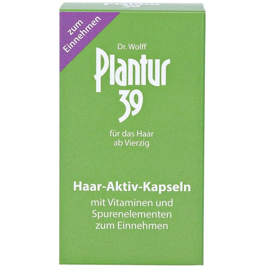 Лечебные капсулы Plantur 39 Hair-Aktiv Capsule, против выпадения волос, 60 шт. - фото 2