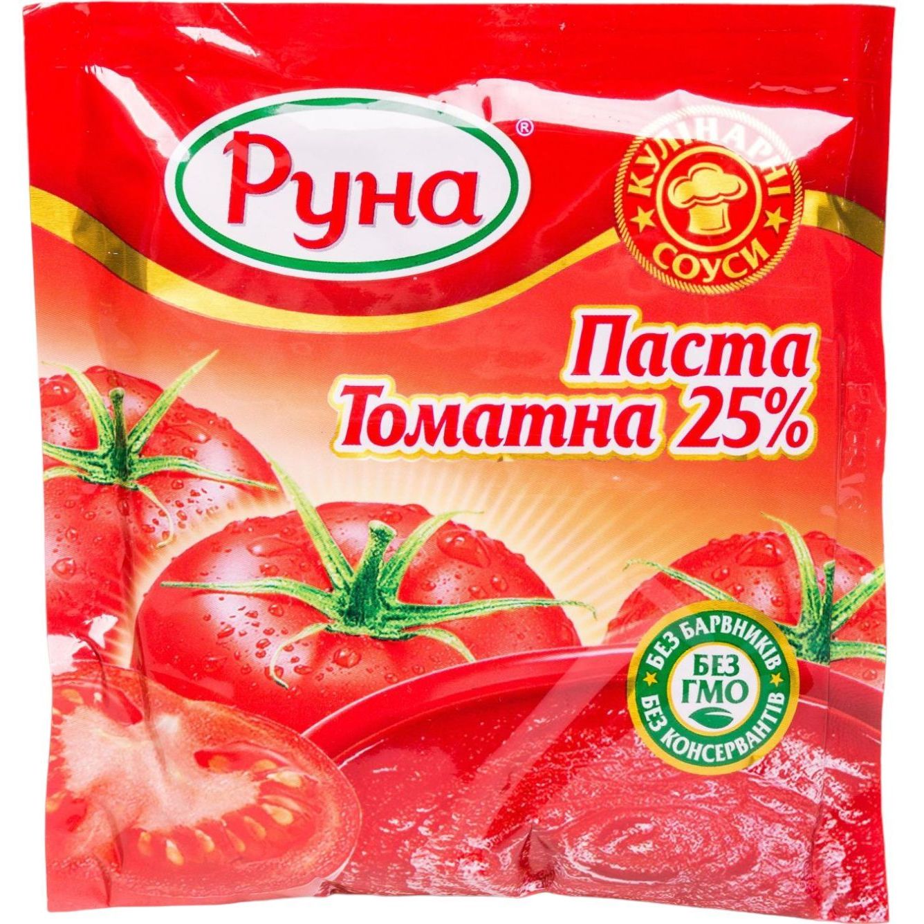 Паста томатна Руна 25%, 70 г (570419) - фото 1