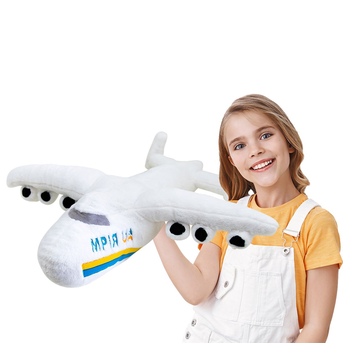 М’яка іграшка Копиця Все буде Україна Літак Мрія 2, 66 см (00970-52) - фото 5