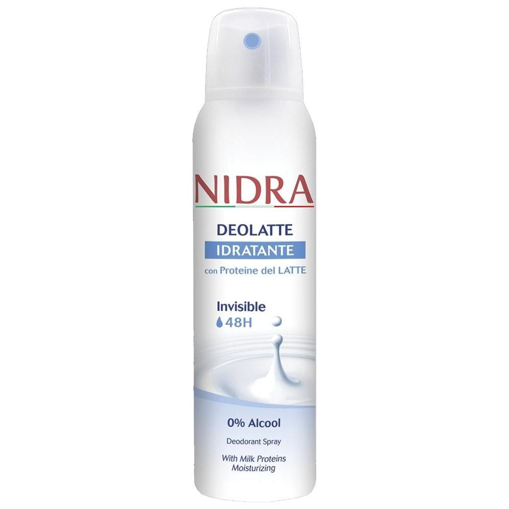 Дезодорант спрей Nidra Invisible Idratante з молочними протеїнами, 150 мл - фото 1