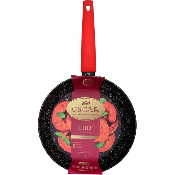 Сковорода Oscar Chef, 24 см (OSR-1101-24) - фото 4
