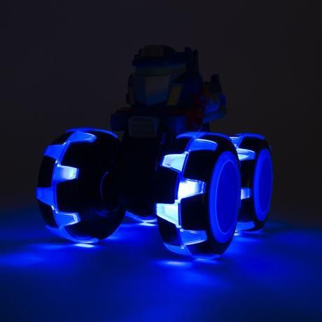 Игрушечная машинка John Deere Kids Monster Treads Оптимус Прайм с большими светящимися колесами (47423) - фото 3