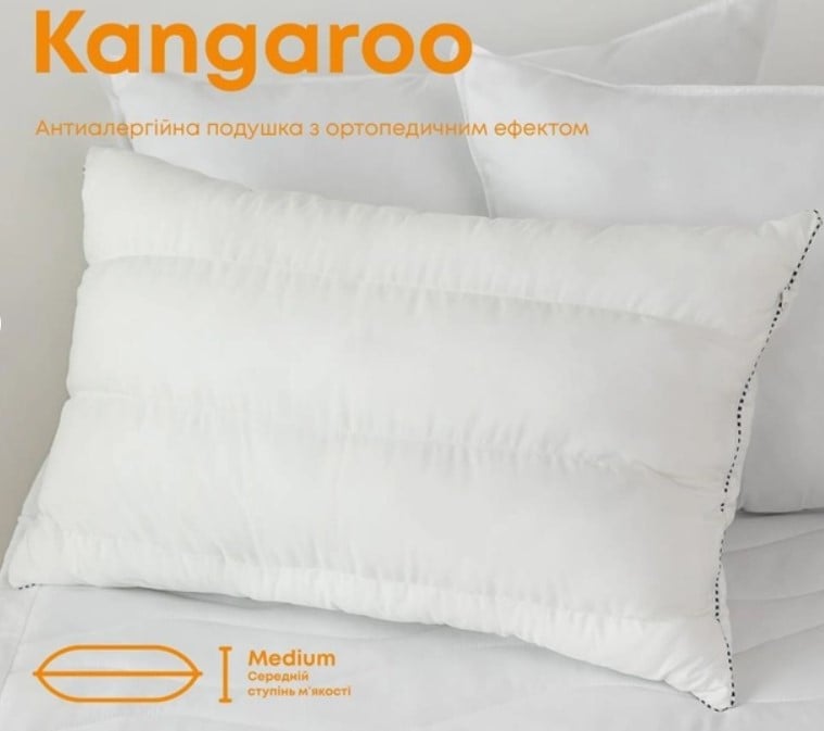 Подушка ТЕП Kangaroo 50х70 см біла (3-00412_00000) - фото 3