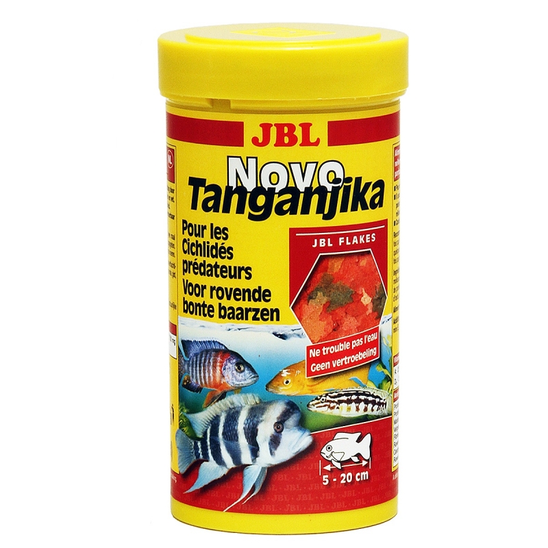 Корм для хижих цихлід JBL Novo Tanganjika, 1 л - фото 1