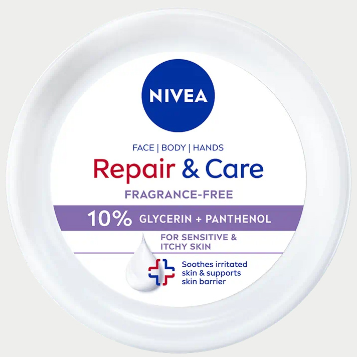 Крем для тела Nivea Repair & Care Восстановление и уход для чувствительной и раздраженной кожи 400 мл (85835) - фото 3