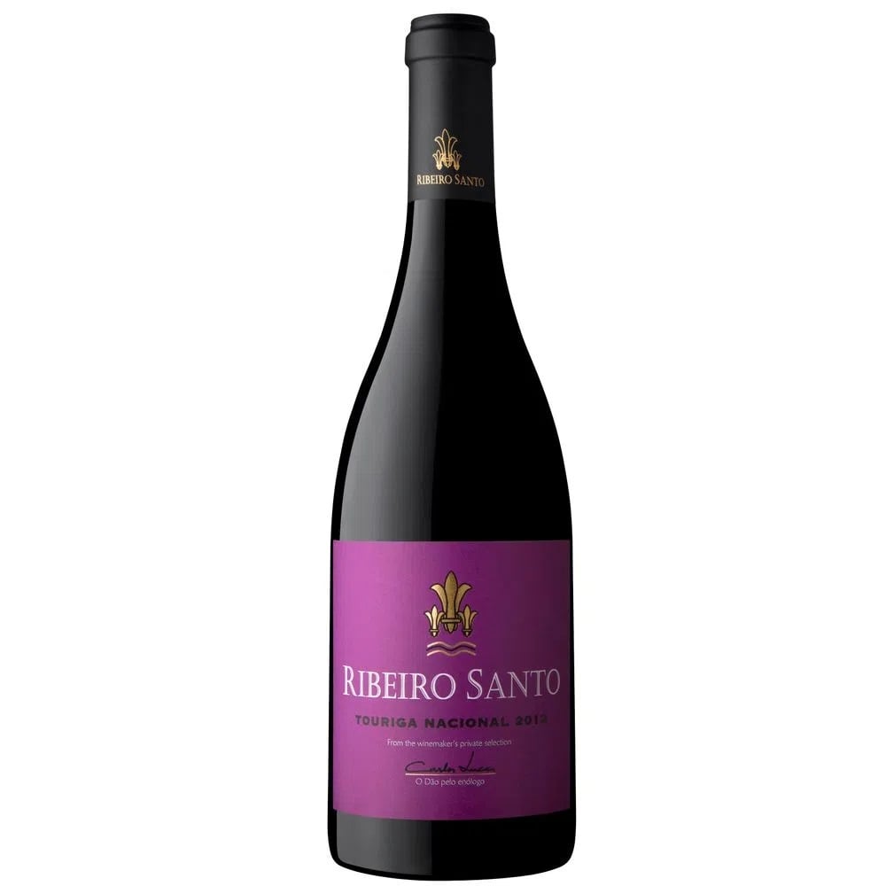 Вино Ribeiro Santo Touriga Nacional, красное, сухое, 13%, 0,75 л (881590) - фото 1