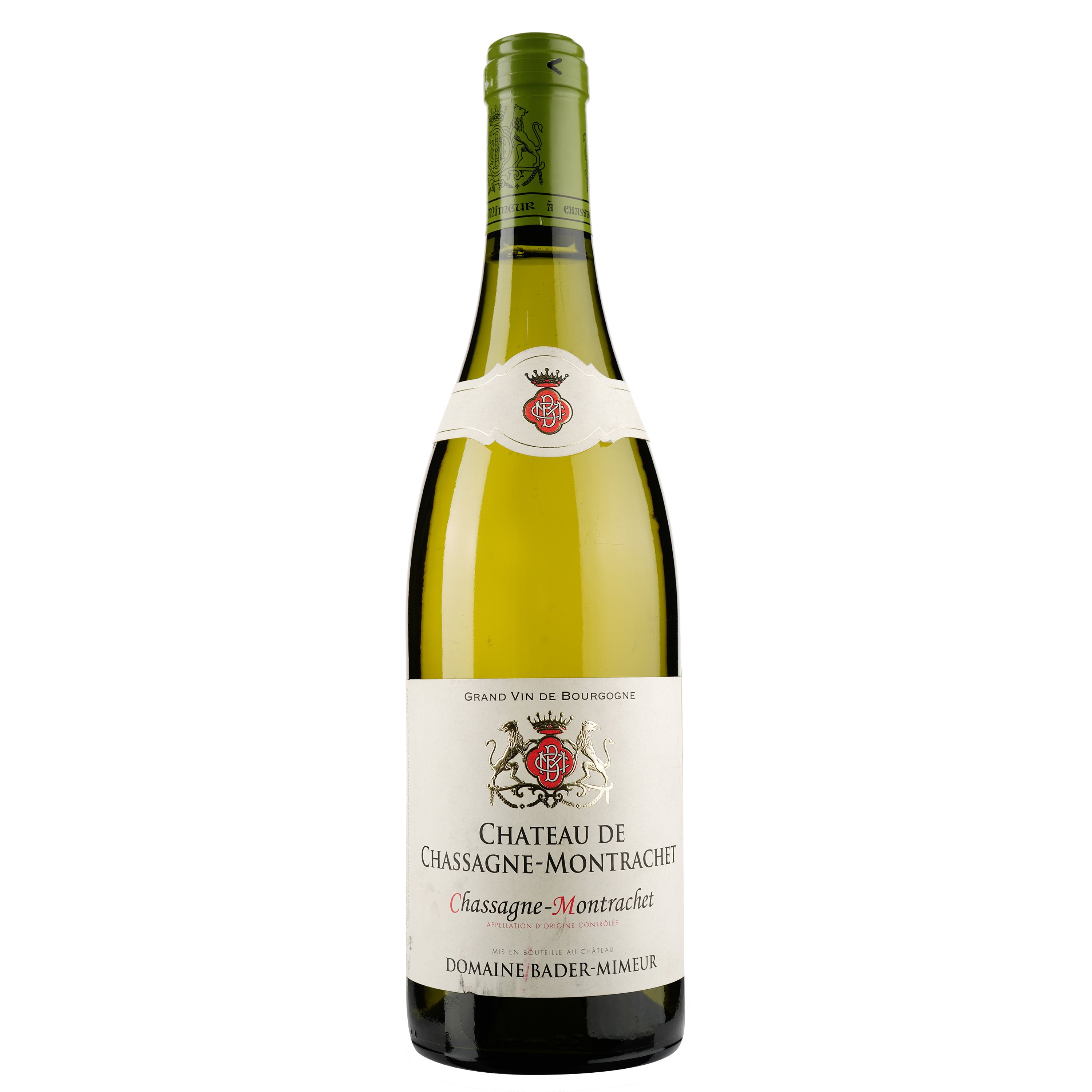 Вино Domaine Bader-Mimeur Chassagne-Montrachet Chateau de Chassagne-Montrachet Blanc 2017 АОС/AOP, 13%, 0,75 л (763084) - фото 1