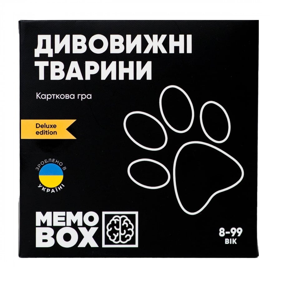 Настільна гра JoyBand MemoBox Delux Дивовижні тварини (MBD106) - фото 1