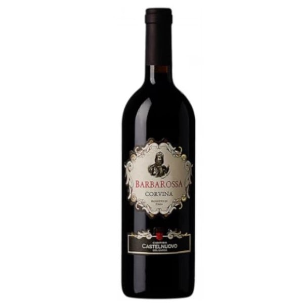 Вино Cantina Castelnuovo del Garda Barbarossa Corvina, 14%, 0,75 л - фото 1